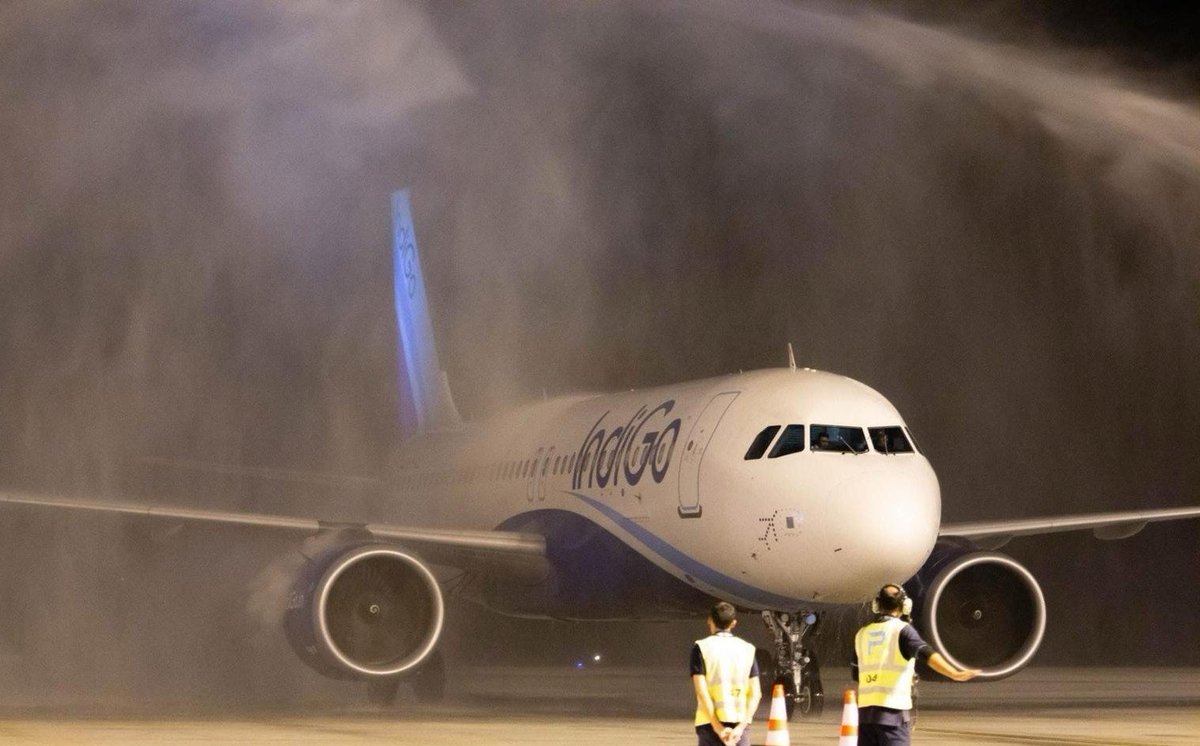 AviationAll_'s tweet photo. IndiGo to launch Mumbai - Tbilisi eff 2AUG2025

Timings 👇
BOM - TBS / 0955 - 1400 / 6E1823
TBS - BOM / 1500 - 2145 / 6E1824 // A320

To be Operated 3x Weekly on Tues, Thurs &amp; Sat; Subject to Schedule

h/t @BaDe22RR https://t.co/s02rujhcXh