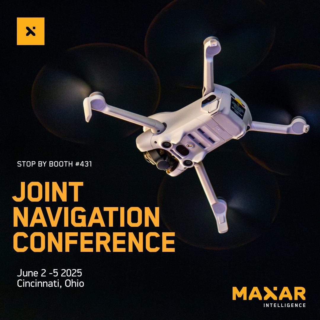 Excited for JNC 2025! Join us at Booth #431 for live Raptor demos—our game-changing software for drone navigation in GPS-denied environments.