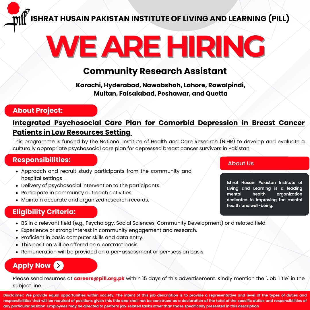 Pakistan Institute of Living and Learning (PILL) (@pakistanpill) on Twitter photo 
