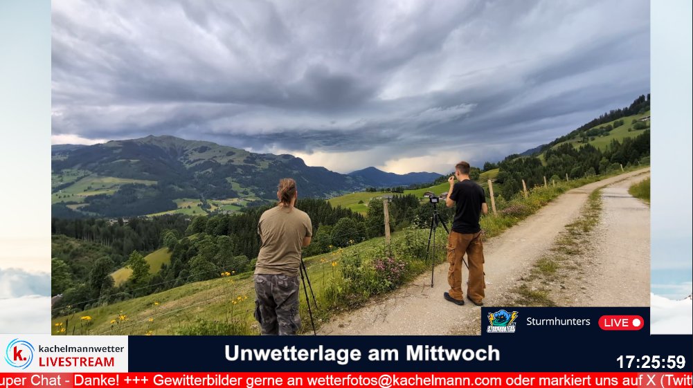 Die ersten Stormchaser sind für morgen im Süden und fangen erste Gewitter ab. Wir schauen, dass alles läuft. Am Abend auch noch ein ausführliches Update auf unserem Kanal: youtube.com/@wetterkachelm…
/FR