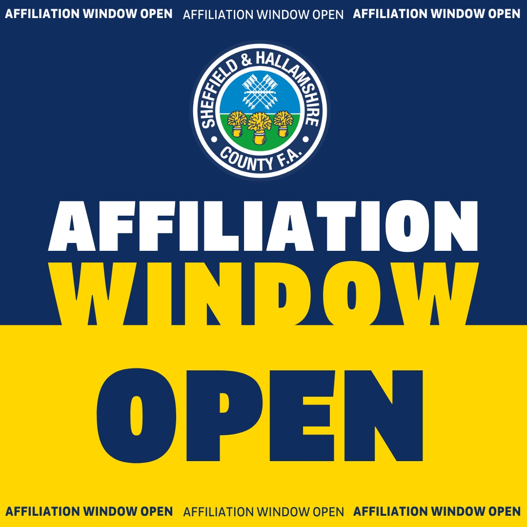 Affiliation is open! 🔓

Clubs and teams can now affiliate to the Sheffield and Hallamshire County FA for the 2025-26 season via Club Portal.

🔗 clubs.thefa.com
