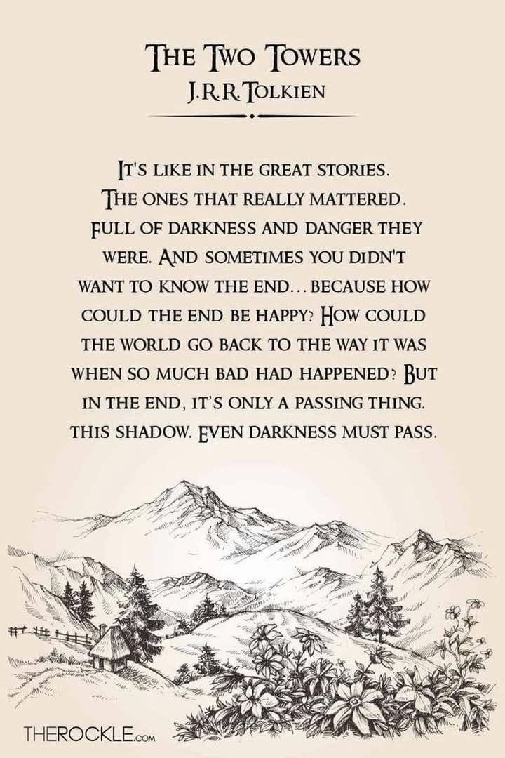 📱cr: two towers by j.r.r. tolkien
