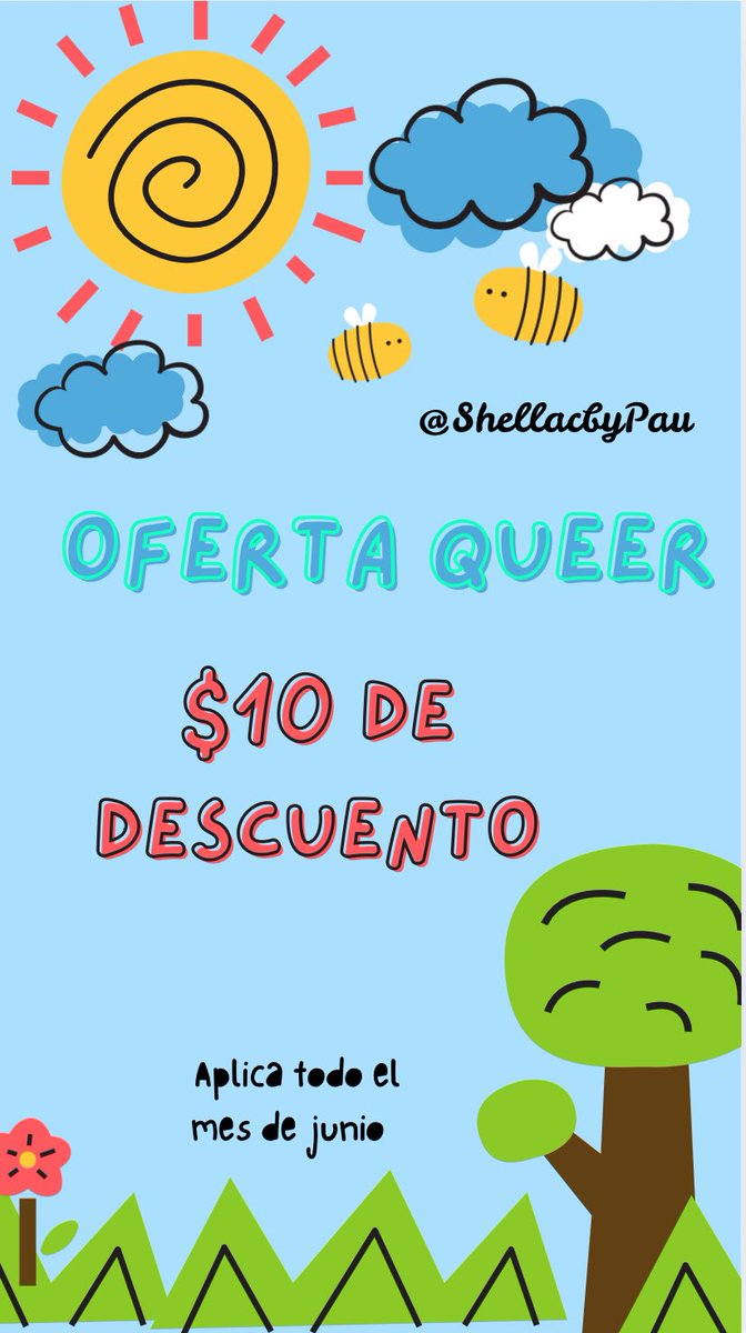 babypau_pr's tweet photo. ¡Buenos días! Me uno a la celebración del orgullo de ser quien unx genuinamente es. Me he sentido acogida, amada y respetada en comunidad y es por esto que quiero compartirles esta OFERTA de $10 de descuento en todo el mes de JUNIO 🩵💅🏽 https://t.co/CHqzyDxEbC