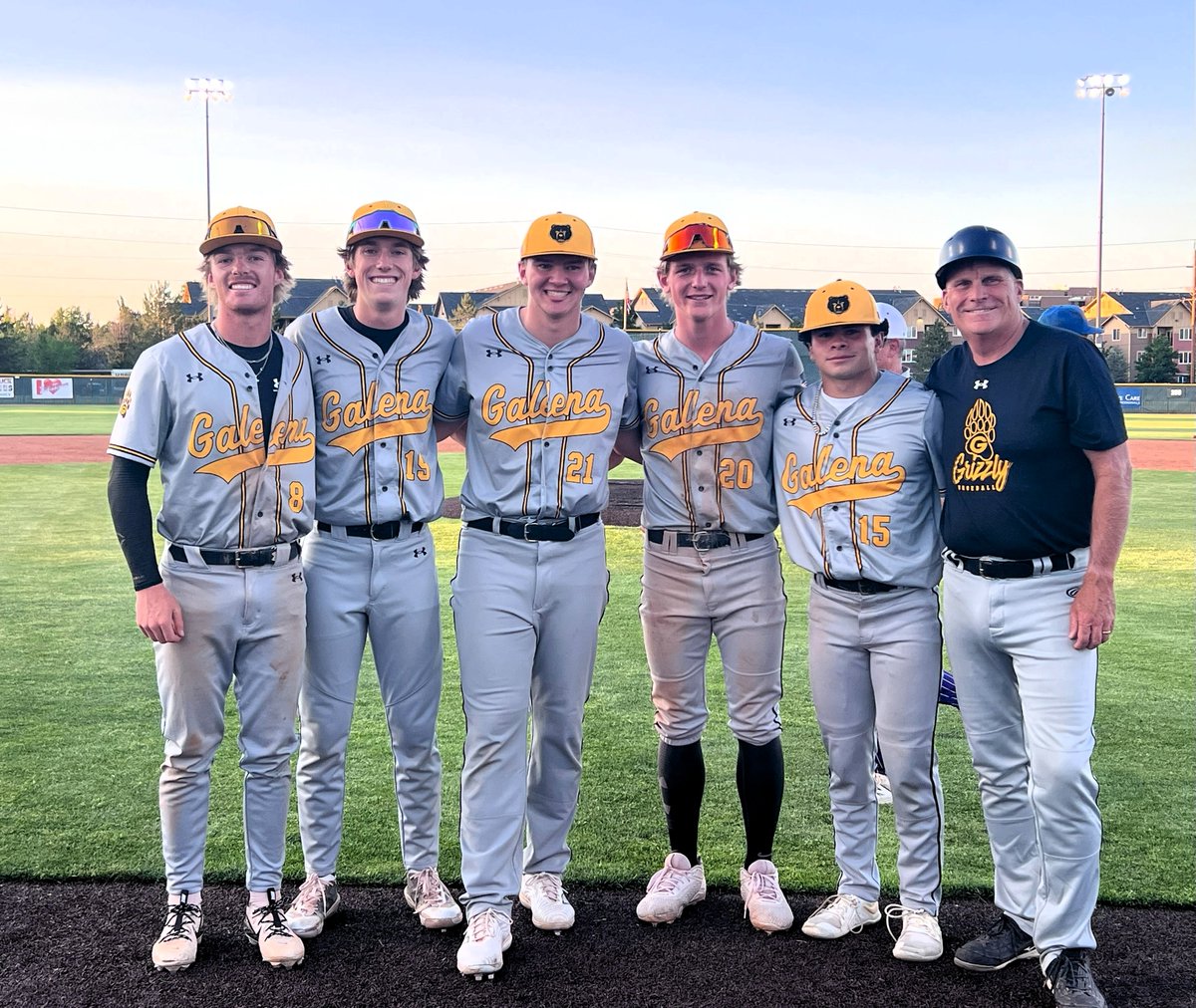 Galena Grizzlies Baseball (@galenabombsquad) on Twitter photo Proud to see our Grizzlies represent last night at the Northern Nevada Baseball Coaches Association: 5A Northern Region Underclassman All-Star Game!🔥
Shoutout to:
<a href="/Logangreen240/">Logan Green</a>
<a href="/cadeFolgner19/">Cade Folgner</a>
<a href="/MemphisVenis/">Memphis Venis</a>
<a href="/NathanCordell29/">Nathan Cordell</a>
<a href="/JaydenQuintero_/">Jayden Quintero</a>
Way to showcase your talent and Proud to see our Grizzlies represent last night at the Northern Nevada Baseball Coaches Association: 5A Northern Region Underclassman All-Star Game!🔥
Shoutout to:
<a href="/Logangreen240/">Logan Green</a>
<a href="/cadeFolgner19/">Cade Folgner</a>
<a href="/MemphisVenis/">Memphis Venis</a>
<a href="/NathanCordell29/">Nathan Cordell</a>
<a href="/JaydenQuintero_/">Jayden Quintero</a>
Way to showcase your talent and