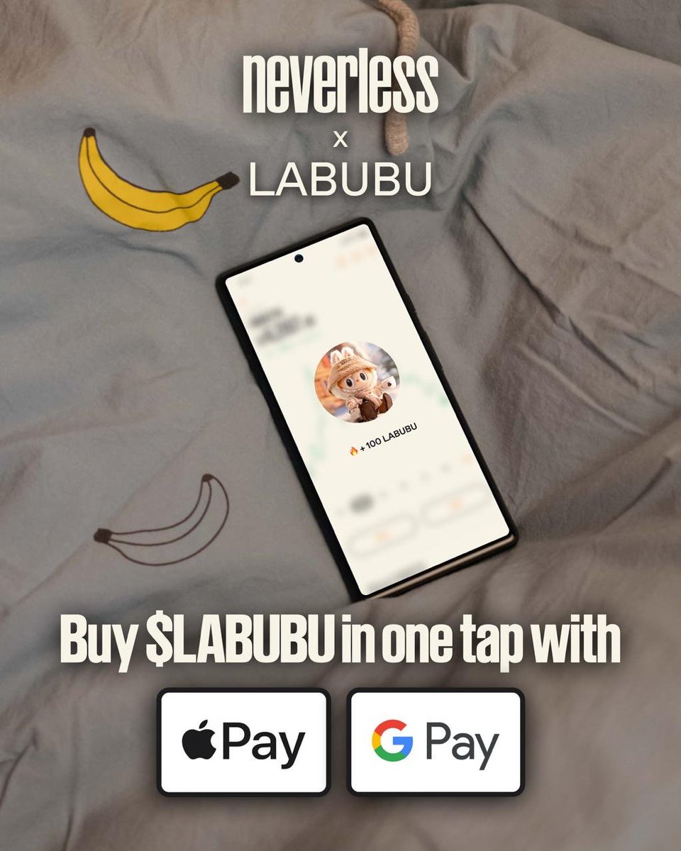 🚨 New Listing Alert! #LABUBU 

 $LABUBU is now  available on #NEVERLESS!

<a href="/labubufans/">Labubu Fans</a> X <a href="/neverlessapp/">Neverless</a> 

- Free ON/OFF ramp for EUR GBP, MXN, and AED

Access $labubu for our Fans Across the world.