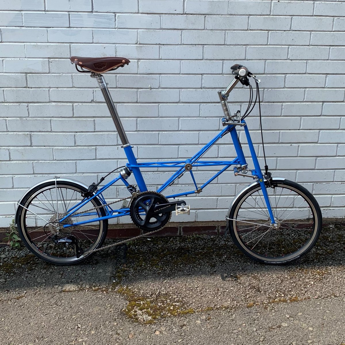 This beautiful Moulton New Series Marathon is ready for collection by it's new owner.