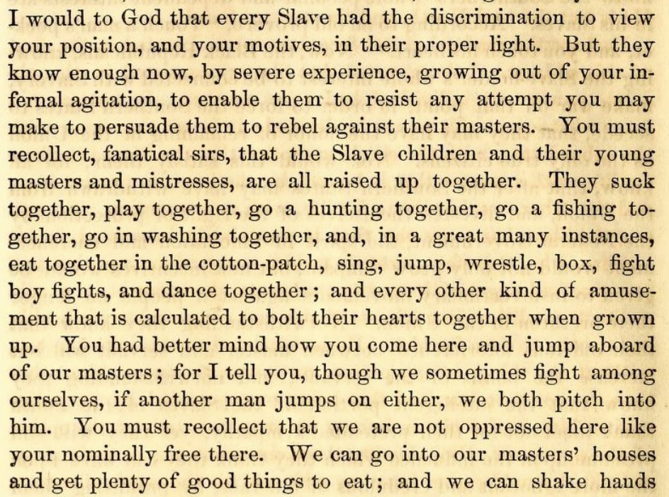 Harrison Berry, a slave from Georgia, said black and white in the Old South had their hearts bolted together and would defend each other.

Kevin Levin, a Marxist from Massachusetts, says that's not true and all slaves lied and all Confederates lied.

I believe Harrison Berry
