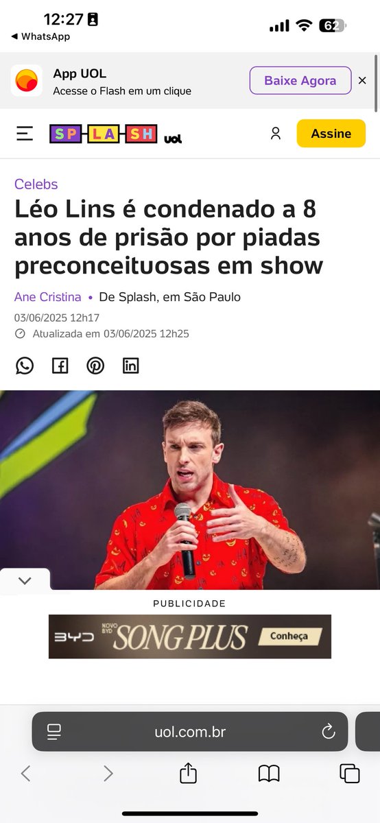 Agora o bixo vai pegar.

-a turma que tava falando que o Oruam tinha direito a cantar o que cantava, vai aplaudir a prisão do Léo.

-a turma que pedia a prisão do Oruam (pelas letras, não pelo resto) vai achar injusta a prisão.

Minha opinião: ninguém deve ser preso pela sua