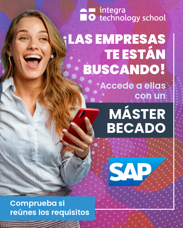 ¿Te has graduado en Ingeniería, ADE o Ciencias?
💼 ¡Las empresas te buscan!
Haz el Máster SAP S/4HANA  becado + prácticas en empresa puntera.
✅ Certificación Oficial
✅ Titulación Universitaria
✅ Contrato desde el inicio

📩 Más info: bit.ly/43tCeUd