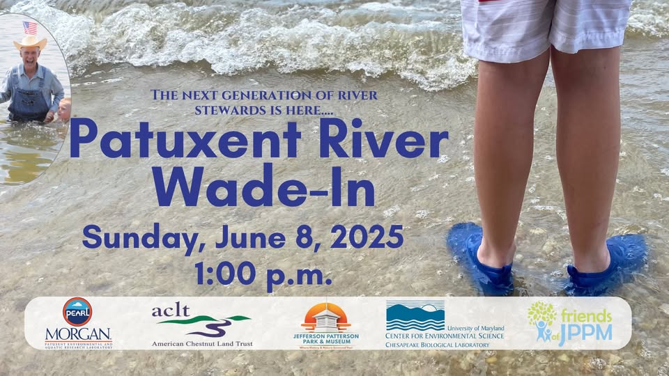 #MDP is a long standing (or wading!) supporter of the #PatuxentRiverWadeIn. Join us at on June 8th @ 1PM. Read about this novel way of tracking the river’s health! ow.ly/7T3350W3pZF