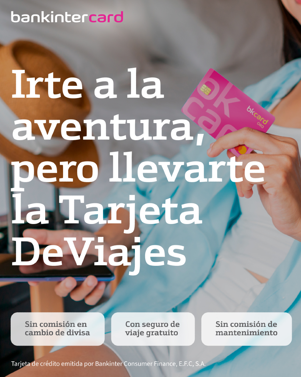 Con la Tarjeta DeViajes, la aventura no está asegurada, ¡está aseguradísima! 🛫

bankinterconsumerfinance.com/financiacion/t…
