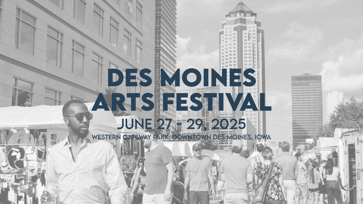 Downtown DSM USA (@downtowndsmusa) on Twitter photo The <a href="/DMArtsFestival/">Des Moines Arts Fest</a> is almost here!
Enjoy an inspiring weekend filled with award-winning visual art, live music, interactive installations, great food and family-friendly activities — all in the heart of
#downtownDSM. The <a href="/DMArtsFestival/">Des Moines Arts Fest</a> is almost here!
Enjoy an inspiring weekend filled with award-winning visual art, live music, interactive installations, great food and family-friendly activities — all in the heart of
#downtownDSM.
