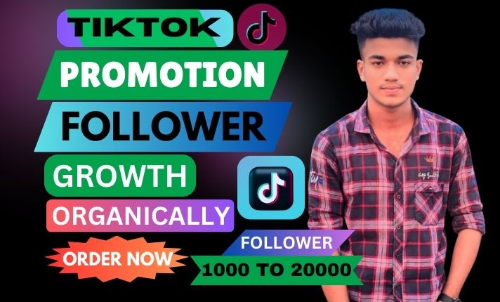 Tiktok organic follower growth.
My fiverr gig link: fiverr.com/s/o82y5wg