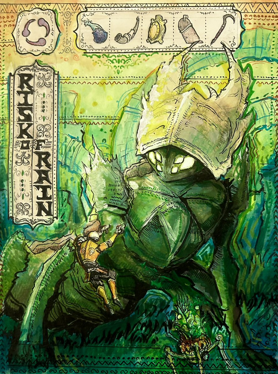 Beetle queen poster thing
#ror2 #riskofrain2 #riskofrain #riskofrain2fanart