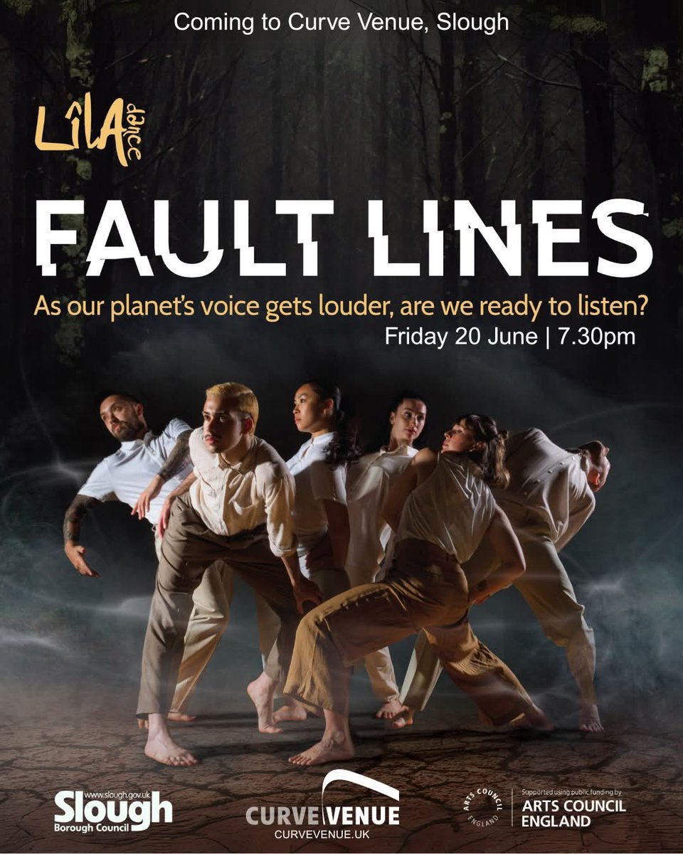 Our friends @curvevenue are hosting @liladanceuk on Fri 20th June, 7:30 pm, which is only one train stop away from Reading!

If you'd like to see some contemporary dance this month, tickets are available here: curvevenue.uk 

<a href="/ace_national/">Arts Council England</a> <a href="/SloughCouncil/">Slough Borough Council</a>