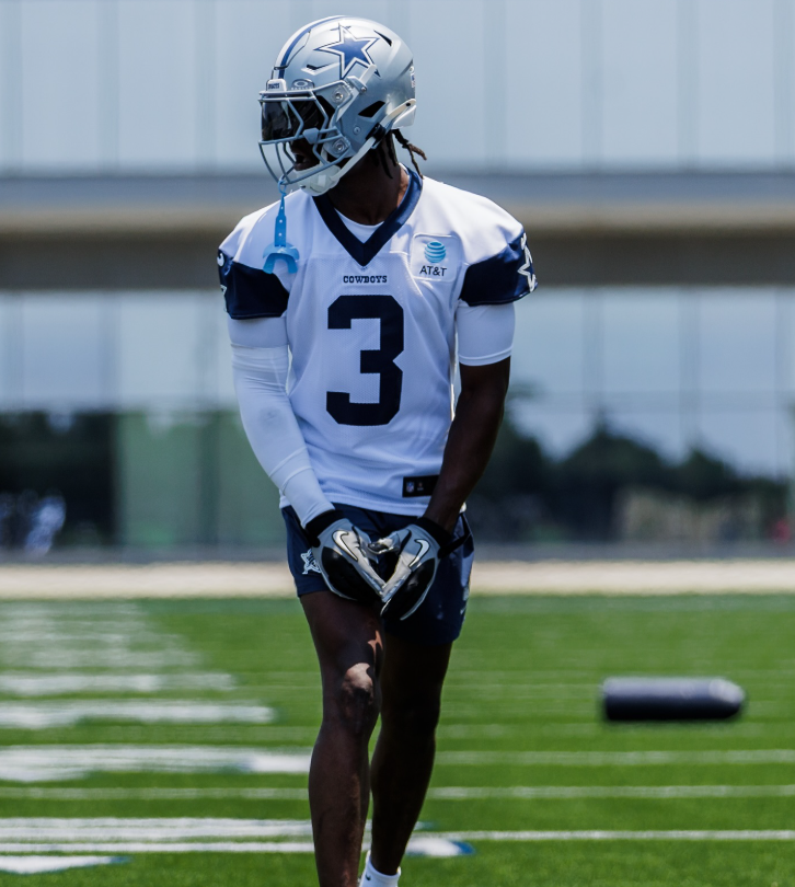 rjochoa's tweet photo. This photo of George Pickens in number 3 is an all-timer.

(via @dallascowboys) https://t.co/ueaaR0hBQN