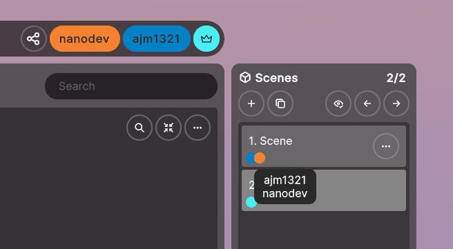 nanome_inc's tweet image. 🎛️ Have you seen the new Scene Menu in v2.1.1? Now clearly see your collaborators’ perspectives, making teamwork even smoother!