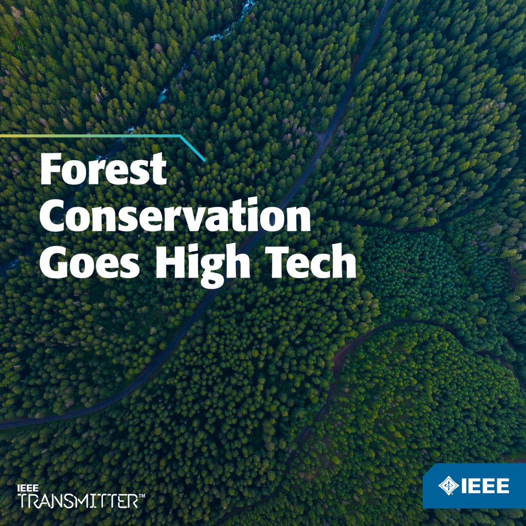 Between 2020 and 2023, the planet lost an average of 15,250 square miles of forest each year. How can technology help us mitigate this alarming trend?

Visit #IEEE Transmitter to find out how satellites, drones, IoT and more are advancing conservation efforts: