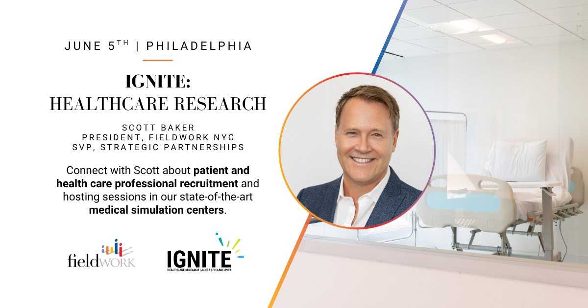 Philadelphia, here we come! Fieldwork’s Scott  Baker will be attending the Insights Association's Ignite: Healthcare Research conference on June 5. Let’s connect!
#FaceToFaceMRX #HealthcareResearch #InsightsAssociation #DataQuality #IAIgnite2025