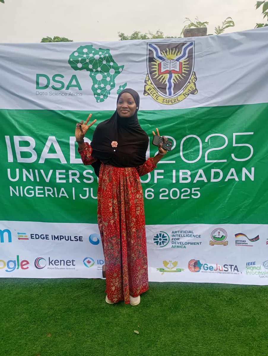 Zainab_cares's tweet image. Learning and at the same time having fun at Data Science Africa, University of Ibadan,2025.
#DSA2025 
@dsa_org