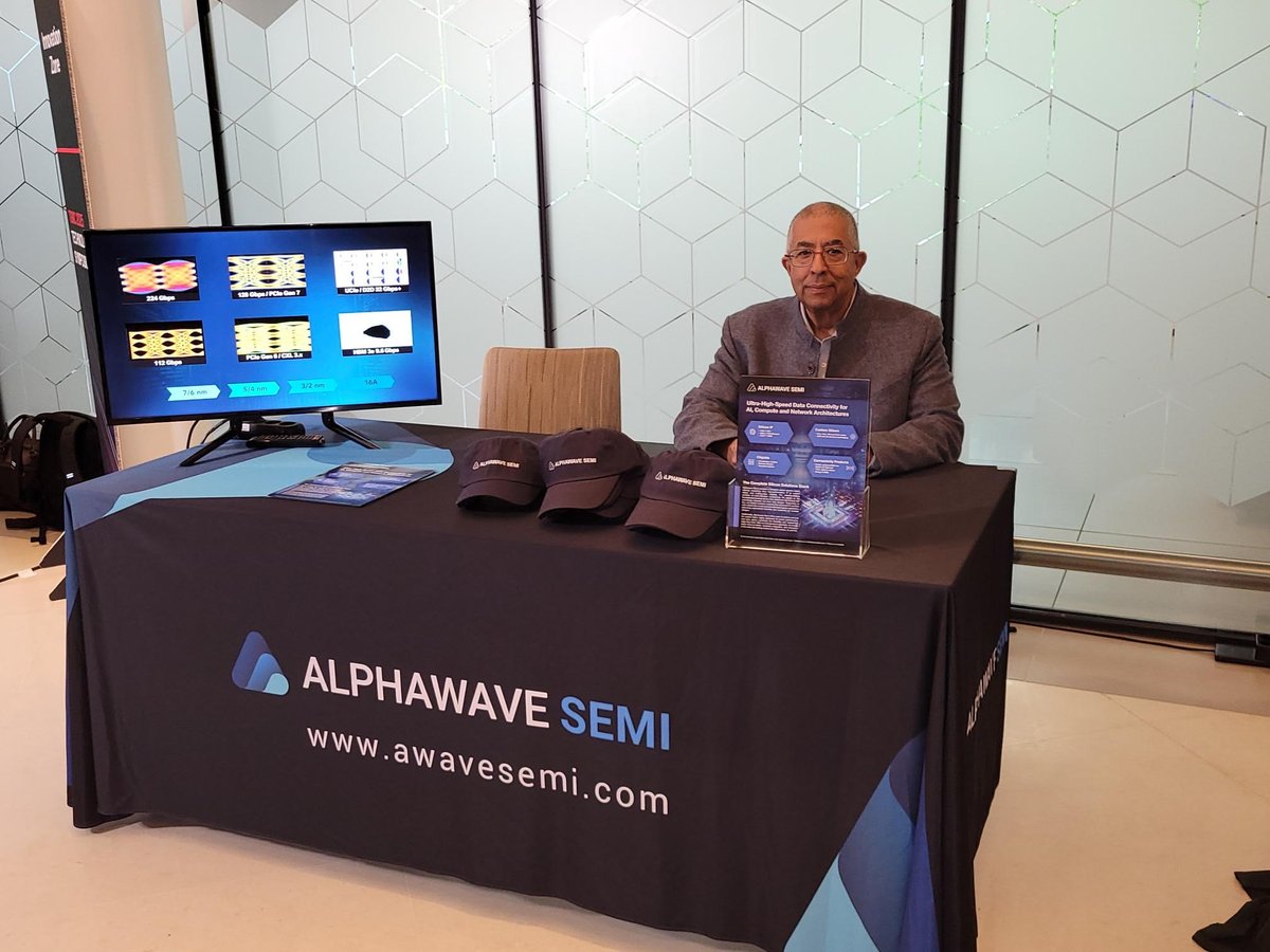 At TSMC Europe in Amsterdam, Alphawave Semi showcased chiplet and connectivity IP built for seamless integration with TSMC tech - accelerating time to market, reducing complexity, and enabling scale. Learn more: awavesemi.com/press-release/…