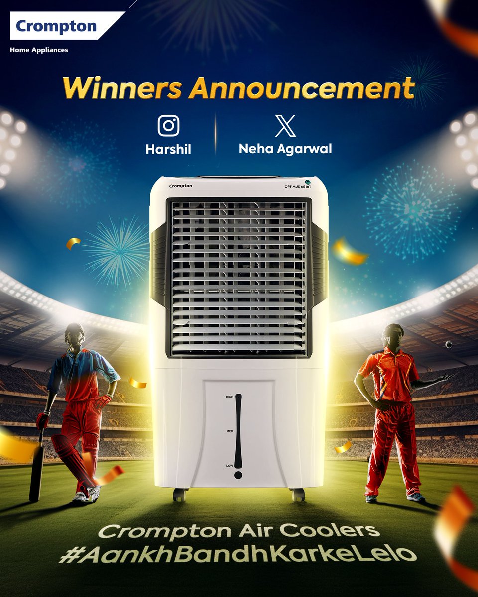 Congratulations to all the winners on winning the #AankhBandhKarke Contest title for the match! 🥳 

Your #AankhBandhKarke advice has won you exciting prizes🏆

Stay tuned for more such exciting contests in the future!