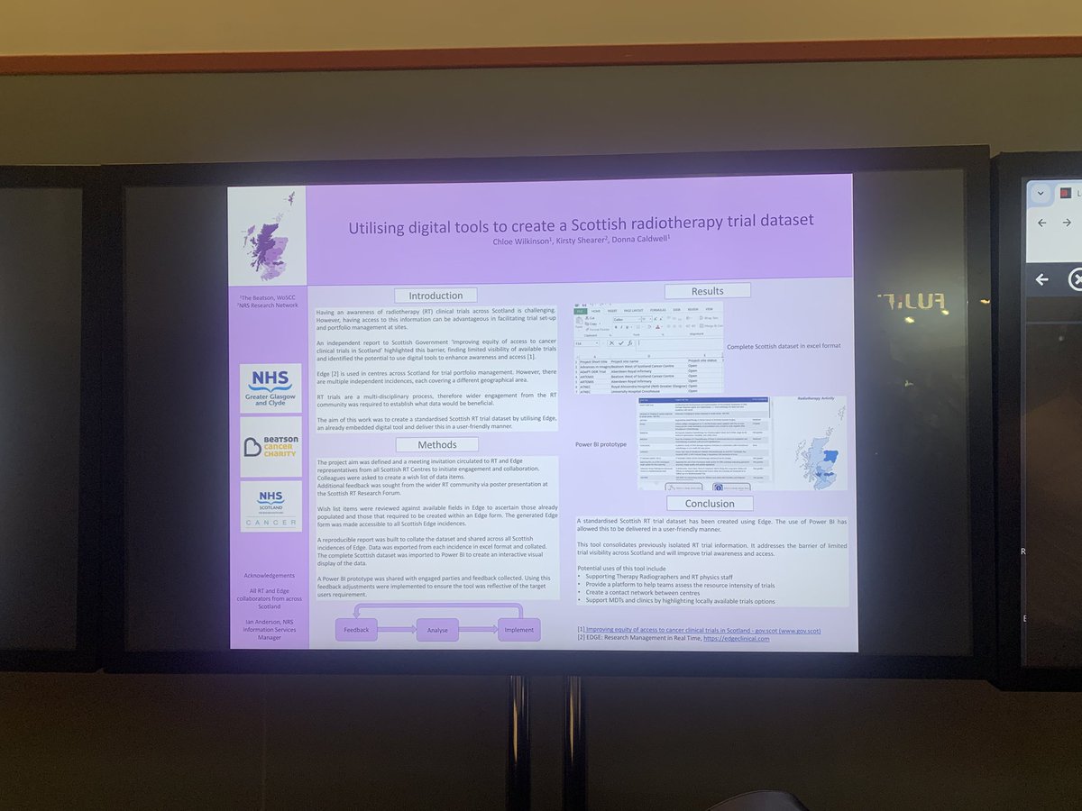 RTClinicalTrialRadiographers (@trialrt) on Twitter photo Great few days <a href="/UKIOCongress/">UKIOCongress</a>, even navigated the digital posters to find our own 😊
<a href="/NHSResearchScot/">NHS Research Scotland</a> Great few days <a href="/UKIOCongress/">UKIOCongress</a>, even navigated the digital posters to find our own 😊
<a href="/NHSResearchScot/">NHS Research Scotland</a>