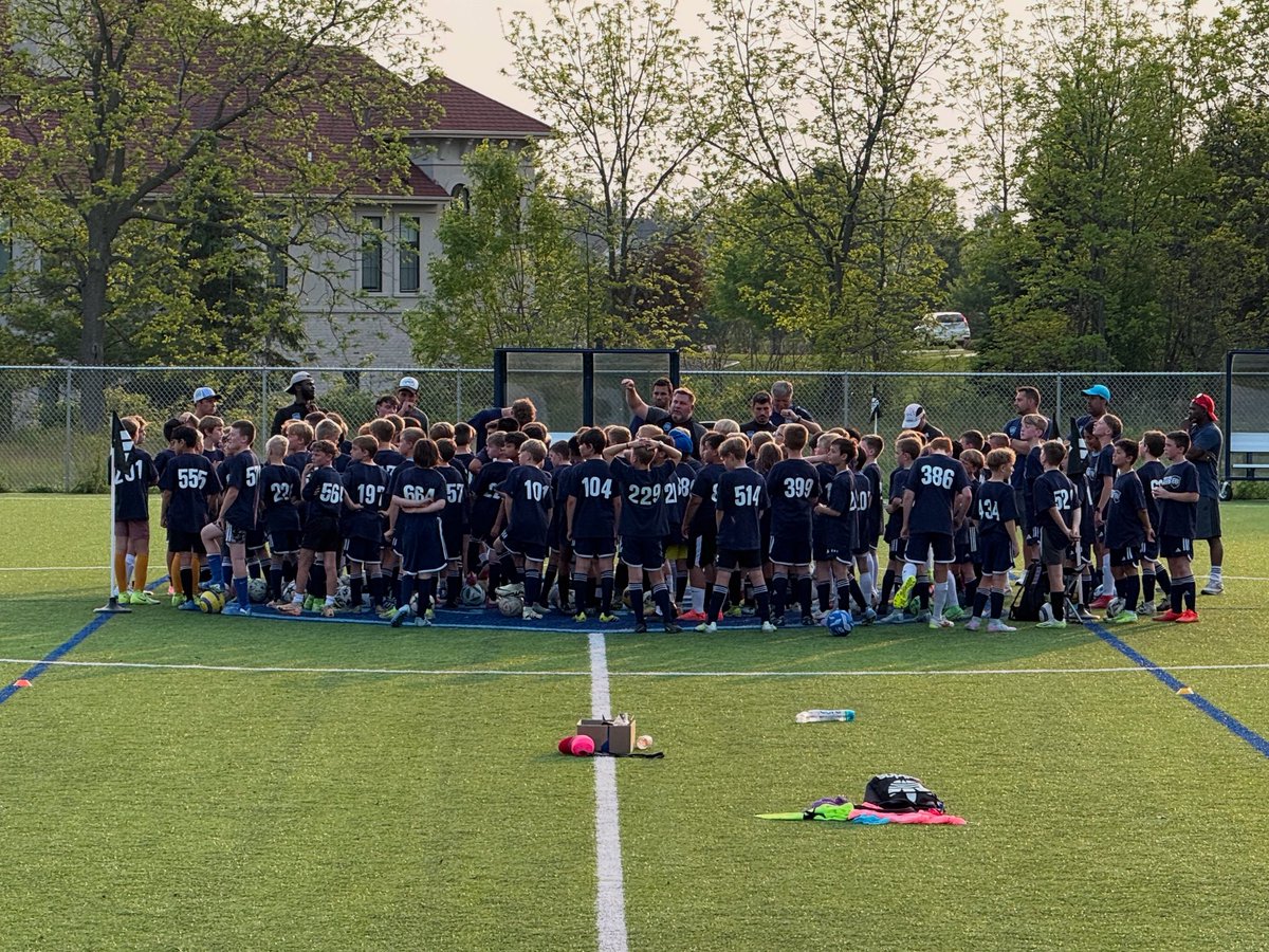 Great turnout at U12 tryouts last night!
