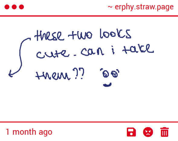 please take them away asap