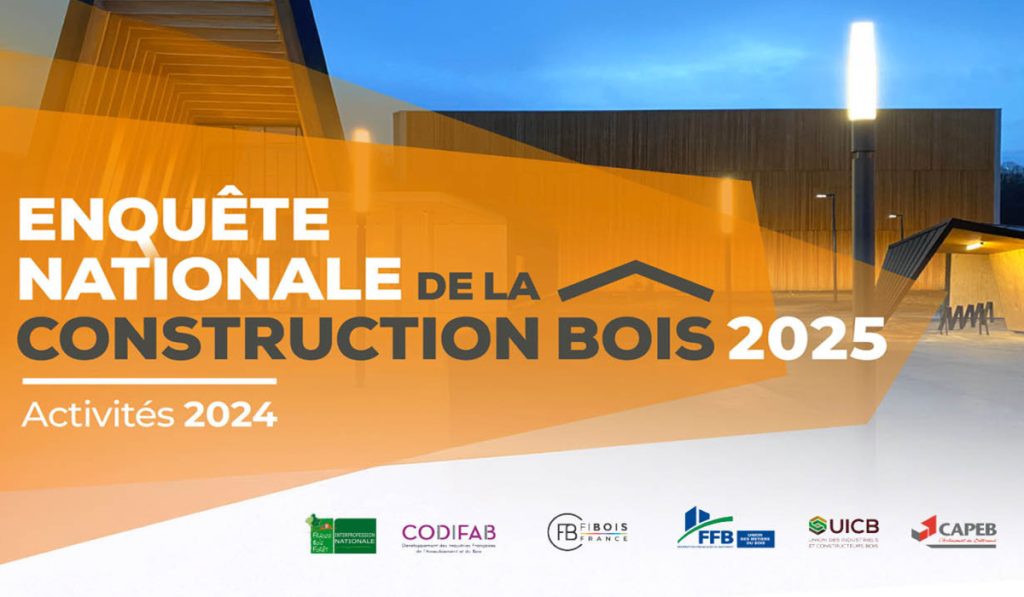 France Bois Forêt (@franceboisforet) on Twitter photo 🔍 Construction bois : une filière résiliente et stratégique pour la transition écologique
La 8e édition de l’enquête nationale sur la construction bois, pilotée par <a href="/franceboisforet/">France Bois Forêt</a> et le CODIFAB, en partenariat avec les organisations professionnelles (CAPEB, UICB, UMB-FFB) et 🔍 Construction bois : une filière résiliente et stratégique pour la transition écologique
La 8e édition de l’enquête nationale sur la construction bois, pilotée par <a href="/franceboisforet/">France Bois Forêt</a> et le CODIFAB, en partenariat avec les organisations professionnelles (CAPEB, UICB, UMB-FFB) et