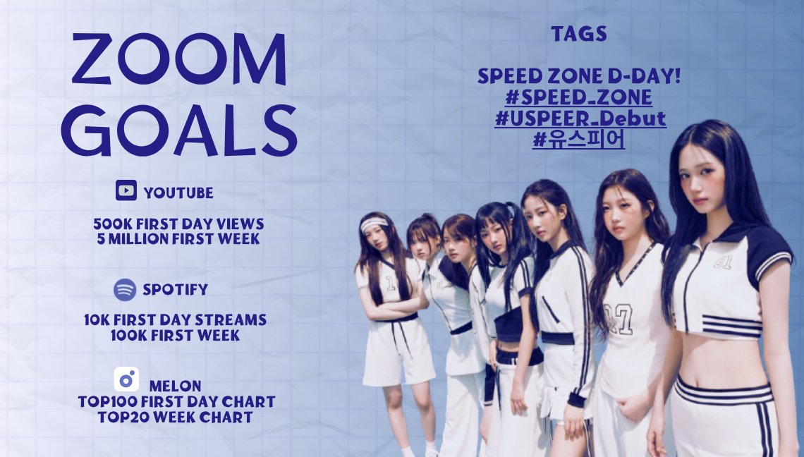 USPEER BRASIL (Parcerias abertas) (@uspeerbrasil_) on Twitter photo 📢 03.06.25 | Daqui menos de 24 horas acontece o debut do USPEER com o 1st Álbum 'SPEED ZONE' e o lançamento do MV de ZOOM
Abaixo as metas para ZOOM e tags que serão usadas a partir das 4h da manhã BRT!
#SPEED_ZONE
#USPEER #유스피어
<a href="/USPEER_official/">USPEER_official</a> 📢 03.06.25 | Daqui menos de 24 horas acontece o debut do USPEER com o 1st Álbum 'SPEED ZONE' e o lançamento do MV de ZOOM
Abaixo as metas para ZOOM e tags que serão usadas a partir das 4h da manhã BRT!
#SPEED_ZONE
#USPEER #유스피어
<a href="/USPEER_official/">USPEER_official</a>