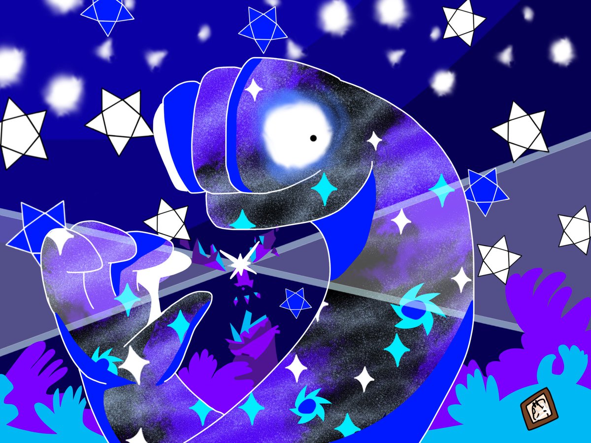 RAKUYU_0426's tweet photo. #デルタルーンファンメイド #DELTARUNEfanmade
#HANDROMEDA 
銀河の宇宙を手の上に https://t.co/5lbvIPjaJz