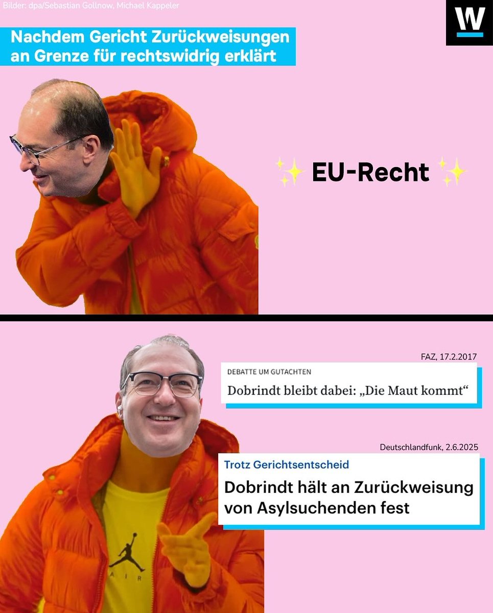 #DummfragenAmAbend des 03.06.2025:

#AfDVerbot 💪🏽: t1p.de/kwk8f

AAAH! 🥳: t1p.de/ykij9 &amp; t1p.de/0xwsj

👸🏼👑👸🏼: t1p.de/7z1kq

🏳️‍🌈🏳️‍🌈🏳️‍🌈: t1p.de/sa06i

#EUkraine 🇺🇦: t1p.de/4w1c5

#Bluesky 🩷: t1p.de/s83m0
.