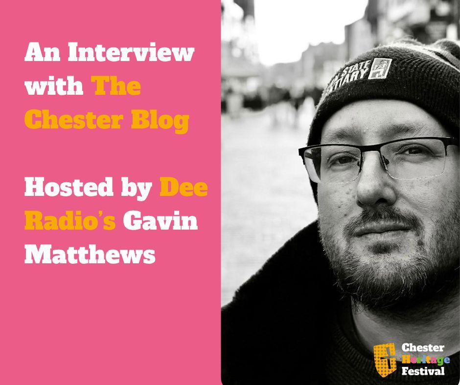 Chester Heritage Festival (@chesterherifest) on Twitter photo Time is running out to grab the last few tickets!
Join us on Weds for a live interview where <a href="/GavinM_onair/">๐ ๐ป ๐ผ๐ณ Gav La (not that one)</a> will ask the man behind <a href="/ShitChester/">12 years of Shitchester</a> all of your questions about his experiences of Chester over the past 12years.
๐๏ธ Book your FREE tickets ๐ buff.ly/zB8qsnS Time is running out to grab the last few tickets!
Join us on Weds for a live interview where <a href="/GavinM_onair/">๐ ๐ป ๐ผ๐ณ Gav La (not that one)</a> will ask the man behind <a href="/ShitChester/">12 years of Shitchester</a> all of your questions about his experiences of Chester over the past 12years.
๐๏ธ Book your FREE tickets ๐ buff.ly/zB8qsnS
