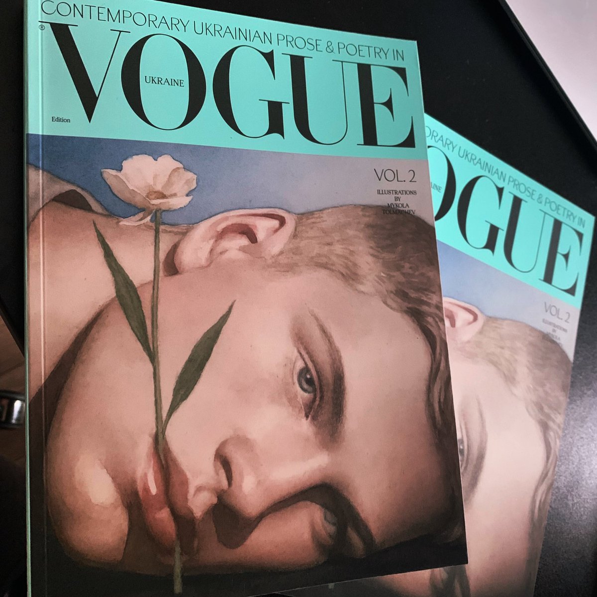 Kate Tsurkan ๐บ๐ฆ (@tsurkankate) on Twitter photo What a pleasure (and honor!) to hold in my hands the latest literature anthology from <a href="/VogueUkraine/">Vogue Ukraine</a> which includes translations by Dmytro Kyyan and me. ๐๐ What a pleasure (and honor!) to hold in my hands the latest literature anthology from <a href="/VogueUkraine/">Vogue Ukraine</a> which includes translations by Dmytro Kyyan and me. ๐๐