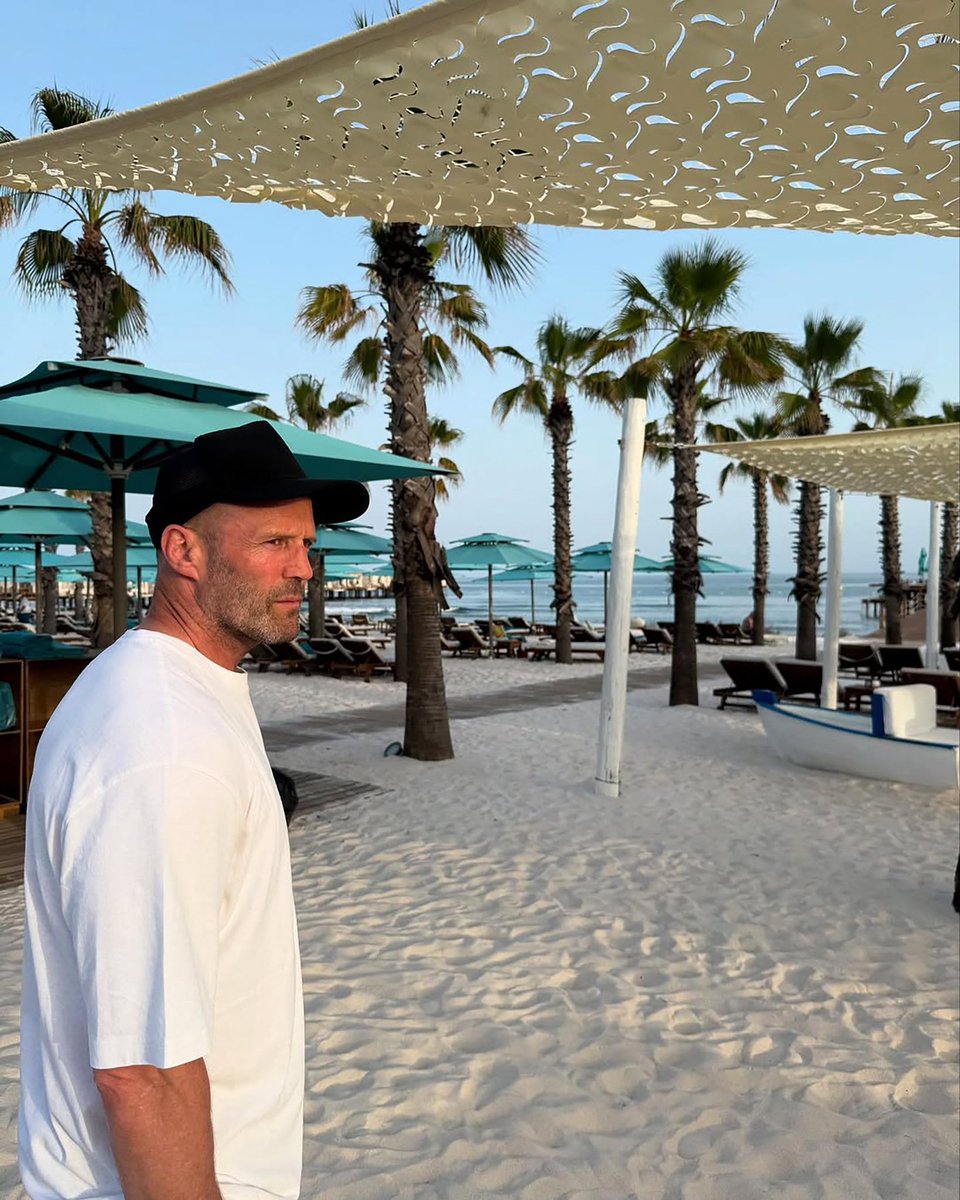 Jason Statham, tatil için Antalya'ya geldi.