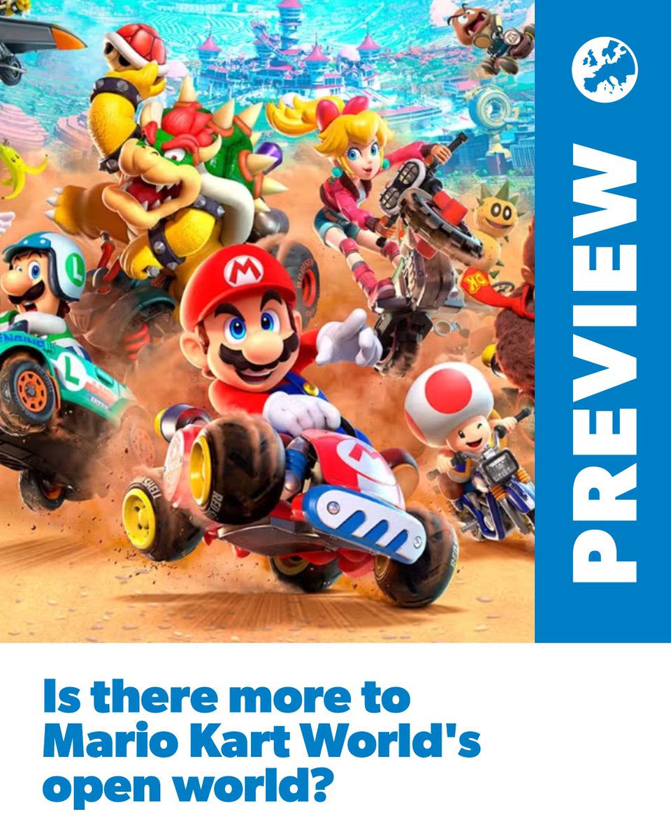 The big headline feature of Mario Kart World is, at least in just one still brief first encounter, a little underwhelming, though the best moments are those that don't change at all. bit.ly/4dVd5VV