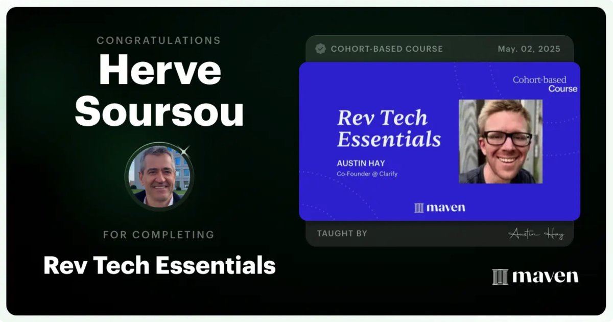 Herve Soursou | GTM Systems Architect & Engineer tweet media