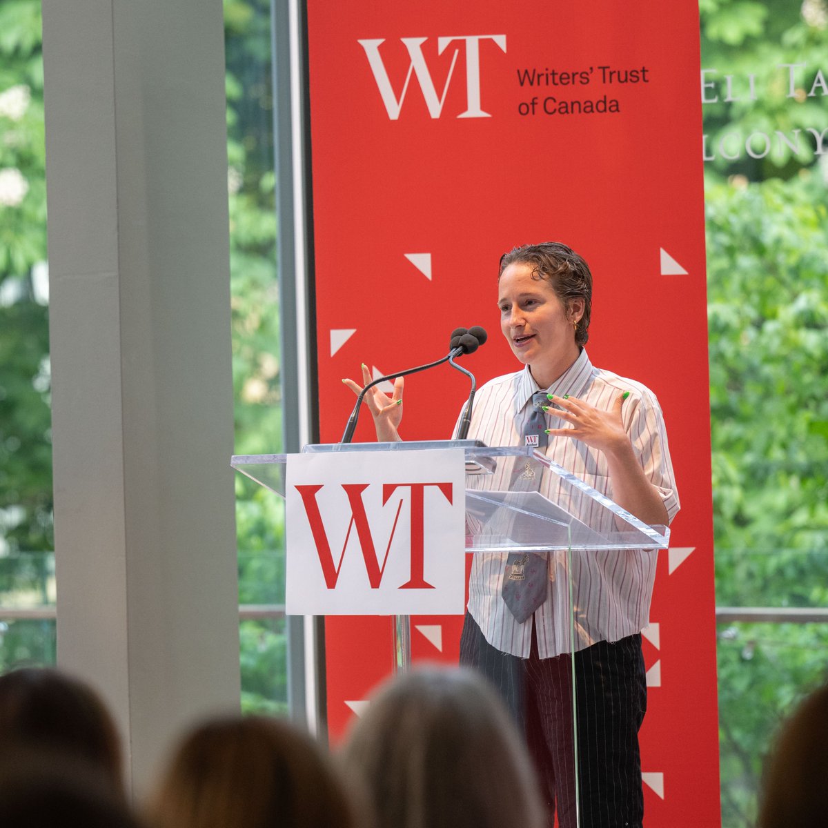 Congratulations to Jess Goldman @yentlthewriter, winner of the 2025 <a href="/RBC/">RBC</a> #BronwenWallace Award for short fiction for their work, Tombstone of a Tsaddik. Read &amp; listen on <a href="/AppleBooks/">Apple Books</a> at apple.co/bronwenwallace or download it here: bit.ly/4jxKYxo