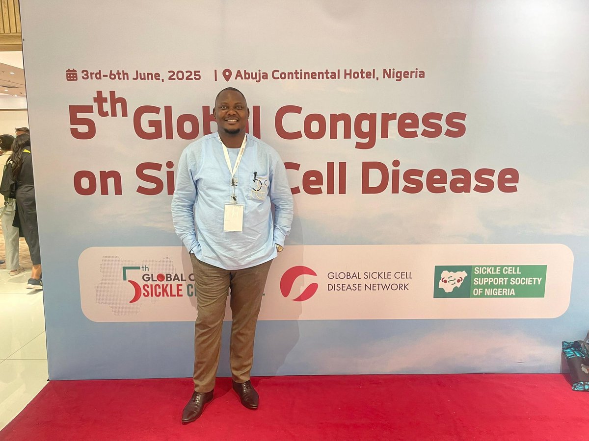 Isaacchamp1's tweet image. Connecting and creating strong global networks in the fight against sickle cell disease.