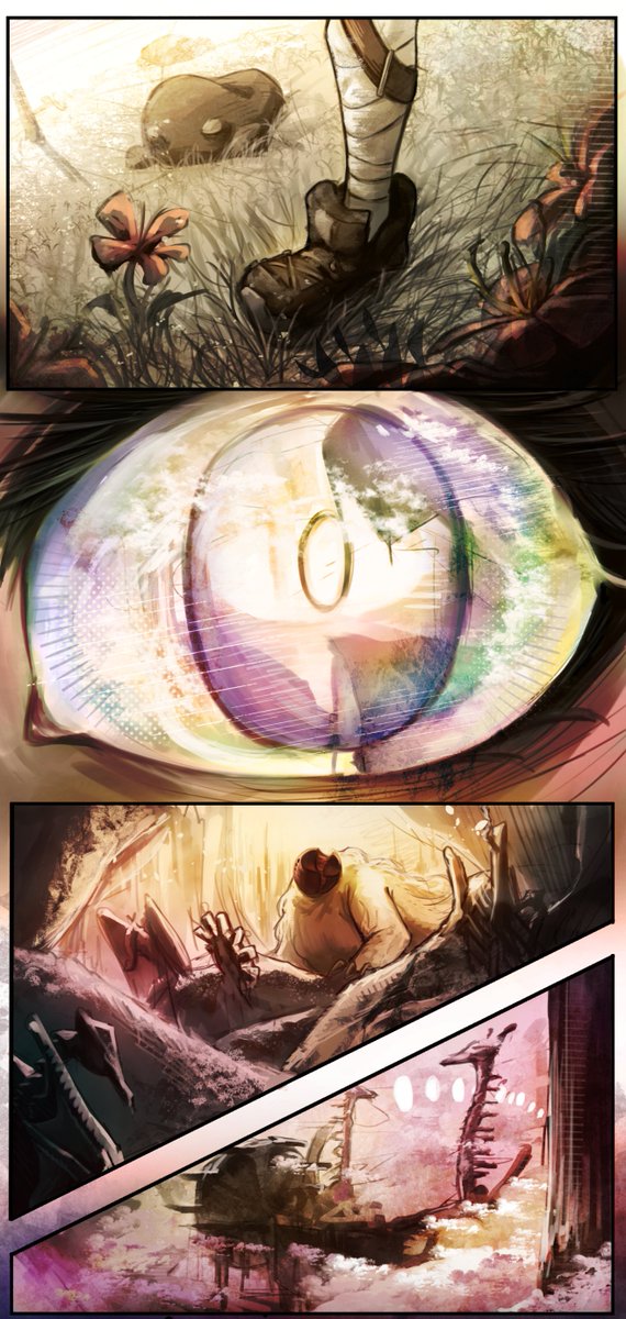 gyu_mizu's tweet image. Studying comics