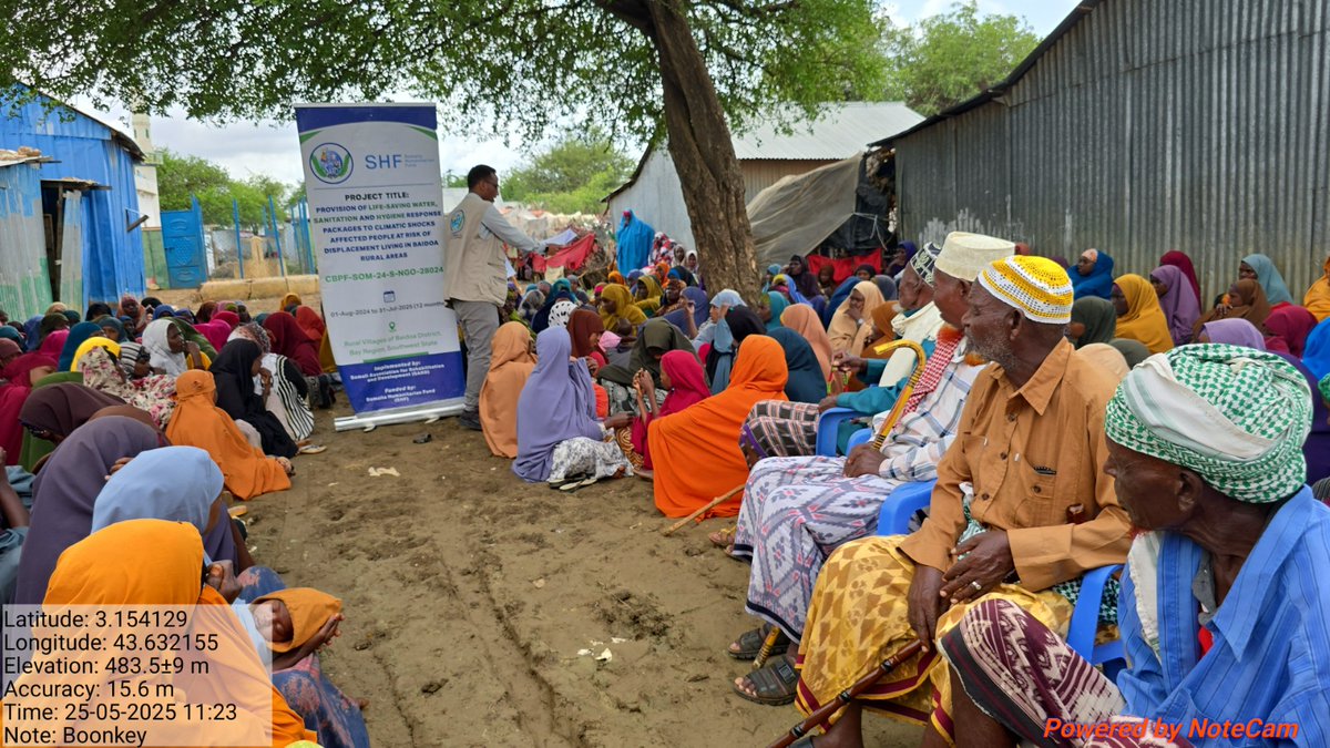 SARD199's tweet image. Great impact! With support from the Somalia Humanitarian Fund (SHF), SARD successfully distributed vital hygiene kits to vulnerable families in rural area in Baidoa. This support is improving health.
#SARD
#SHF
#HumanitarianAid