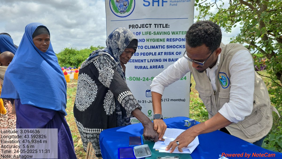 SARD199's tweet image. Great impact! With support from the Somalia Humanitarian Fund (SHF), SARD successfully distributed vital hygiene kits to vulnerable families in rural area in Baidoa. This support is improving health.
#SARD
#SHF
#HumanitarianAid
