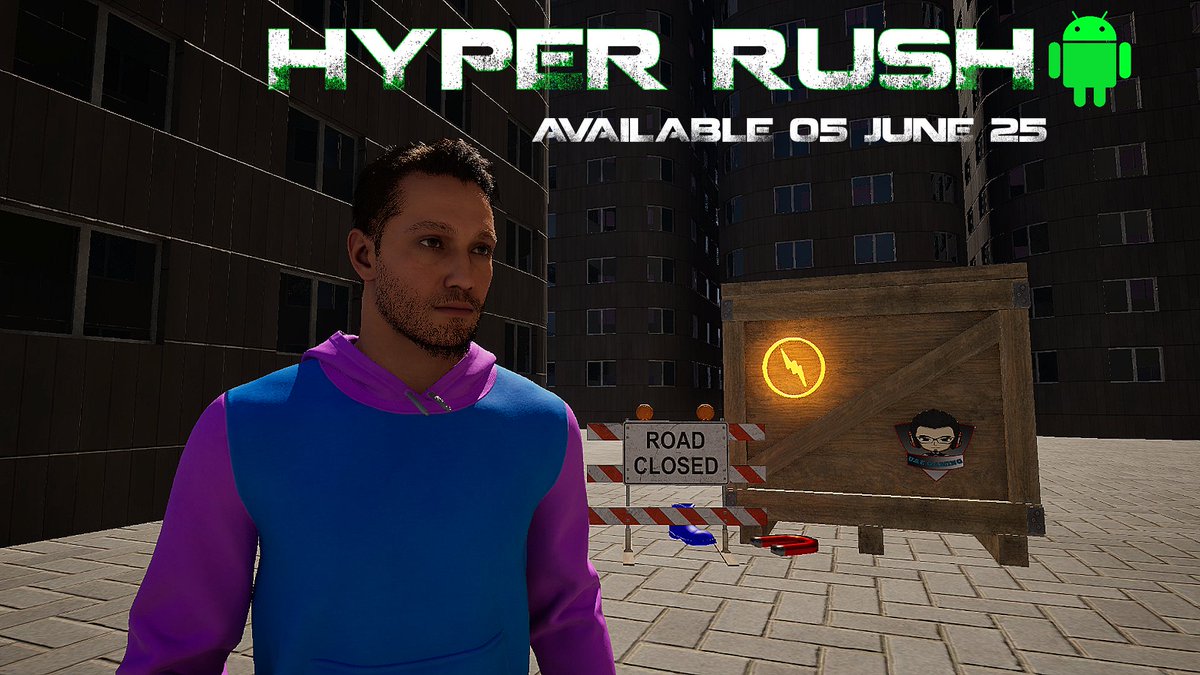 لعبة جديدة Hyper Rush نزلت على الموبايل لأجهزة الاندرويد على منصة Google Play 

اللعبة مجانية - رابط التحميل:
play.google.com/store/apps/det…

حملها الان وحطم ارقام قياسية!! 

#hyperrush #indie #indiedev #IndieGameDev #MobileGaming #playstore