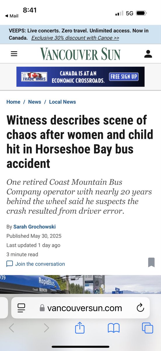 <a href="/KurtisKolt/">𝗞𝘂𝗿𝘁𝗶𝘀 𝗞𝗼𝗹𝘁 💥</a> What was that driver doing on that bus when the driver had no idea of how to do the turn? There is too much negligent bullshit in BC, and then the long period of silence in the hope that we will forget about it. 

Did this driver have a history of screwups? Was the driver