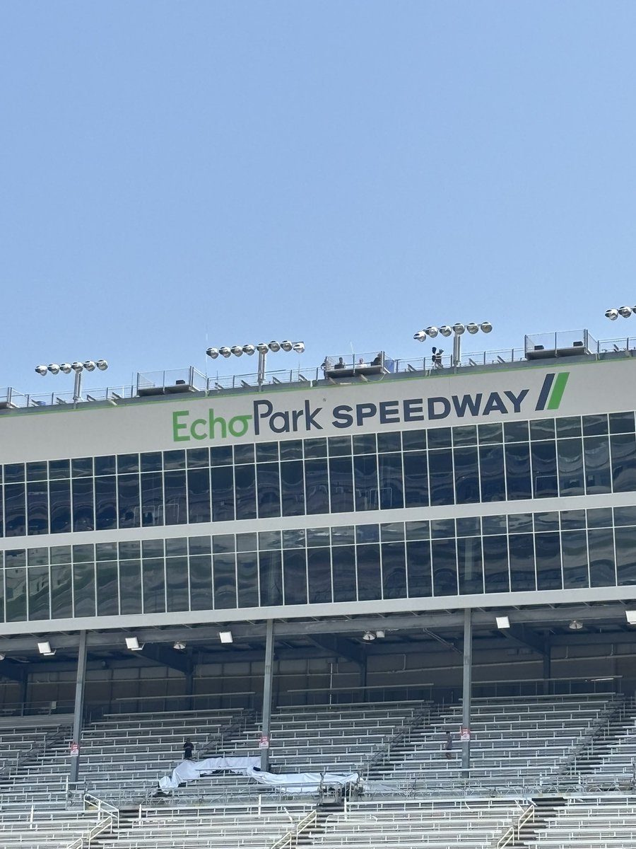 Atlanta Motor Speedway will now be Echo Park Speedway <a href="/EchoParkSpdwy/">EchoPark Speedway</a> #nascar #atlanta