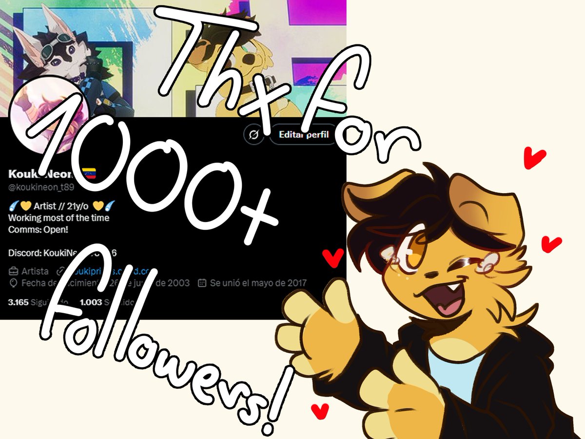 koukineon_t89's tweet image. THANKS TO ALL THE PEOPLE WHO FOLLOWED ME SERIOUSLY!!! &amp;lt;3 &amp;lt;3

Soon Ill be making a new raffle to celebrate this goal! thanks a lot seriously!!