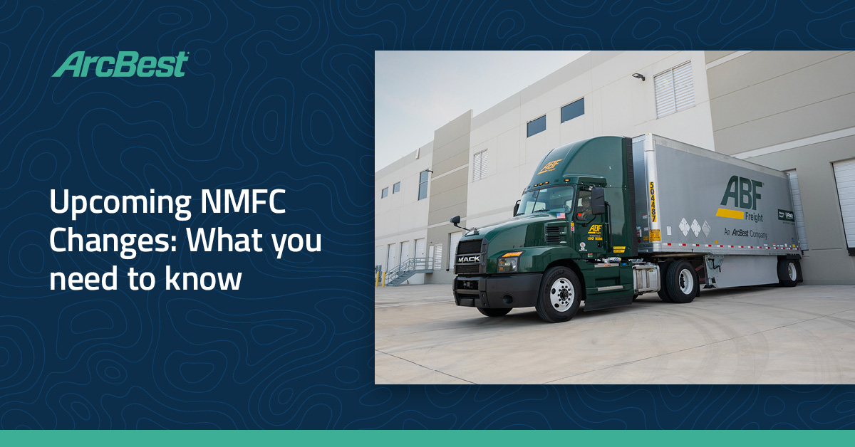 ArcBestCorp's tweet image. Avoid disruptions in your less-than-truckload shipping strategies and get the latest updates on the NMFC changes here: bit.ly/4kp9ulz