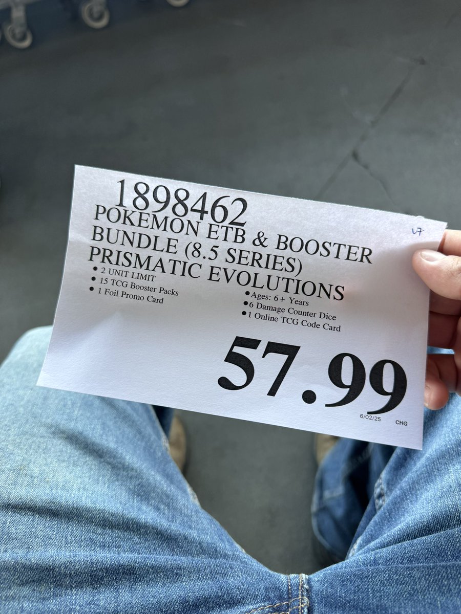 bunchesboo08's tweet photo. @PKMNBayArea Costco Novato hasn’t opened but there is a line my husband said an employee came out and handed theses out and said this secures them a spot https://t.co/ORaL1lOUxx