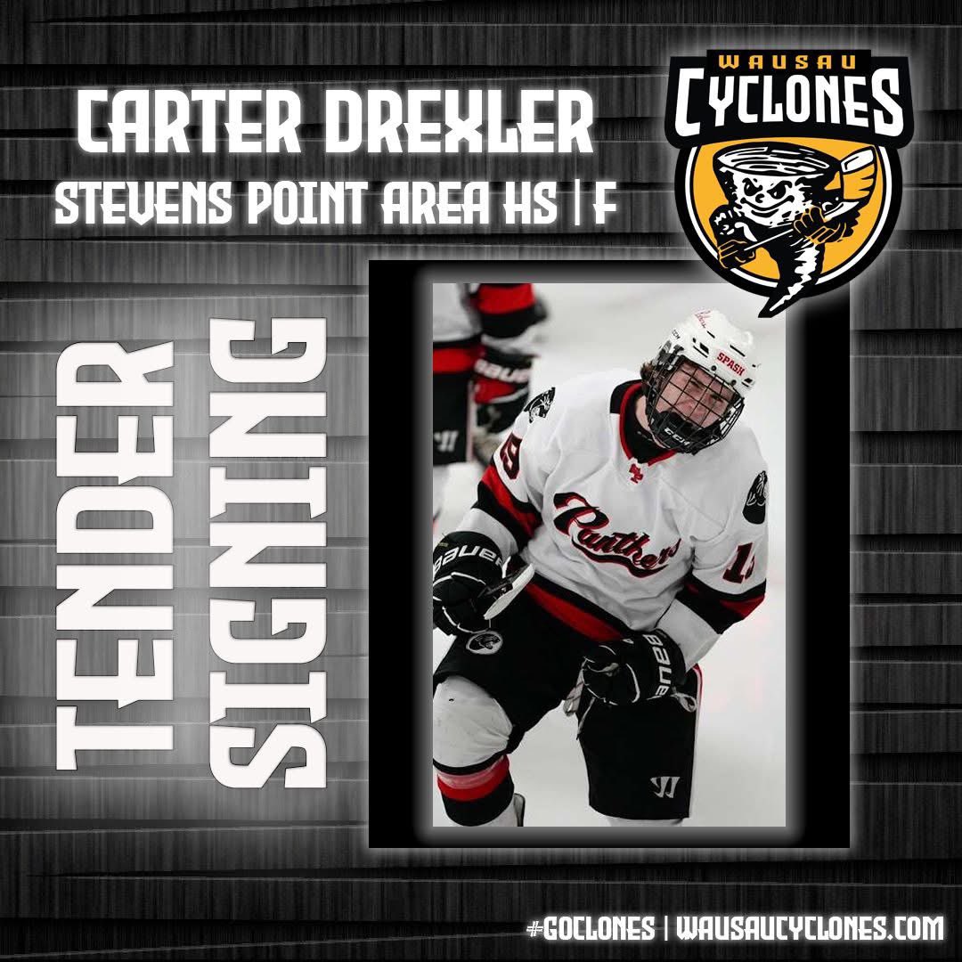 NEWS | Clones sign forward Carter Drexler from Stevens Point to tender agreement. #welcometowausau

📰: wausaucyclones.com/drexler/